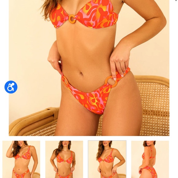 DIPPIN DAISYS SET GEMMA TOP M TAYA BOTTOM L - Picture 5 of 7